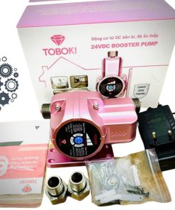Bơm tăng áp mini Toboki TK-35DC 120W ( động cơ nam châm vĩnh cửu ,chạy siêu êm ,áp lực khoẻ )