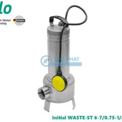 Máy bơm nước thải chìm INOX toàn phần Wilo Initial WASTE-ST 6-7/0.75-1/AF-10M