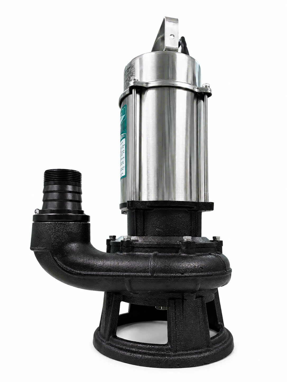 Máy bơm thả chìm MBY dao chém rác Inox 50GNWQD10-10-0.75SF-Phao (750W) - Ảnh 2